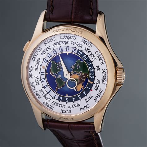 patek philippe world time date.